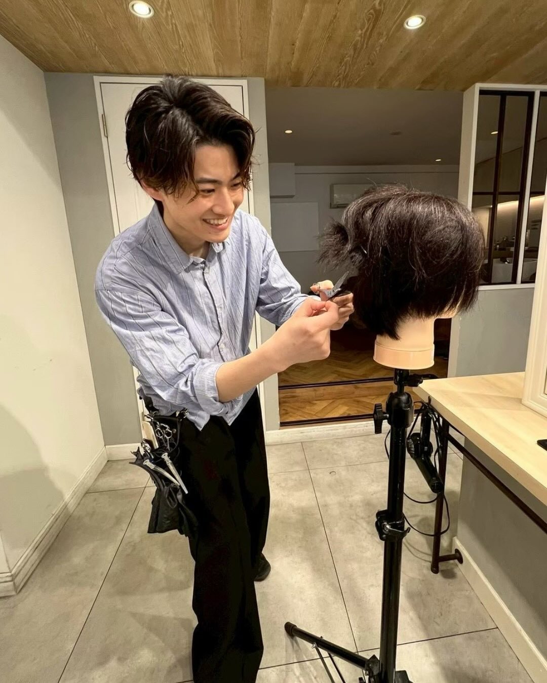 Infinityの練習風景✂️